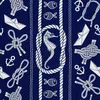 OUTDOOR DÉCORDS OXFORD - Motif hippocampe et corde I DX099 Voir les images du produit 1
