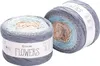 Yarn Art Flowers 268 Grey Blue Strickgarn Produktbild-Vorschau 2