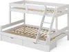 Etagenbett Vitalispa Everest Weiß 140x200 / 90x200 cm mit Produktbild-Vorschau 1