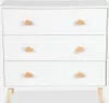 sweeek - Kinderkommode, 3 Schubladen mit wolkenförmigen Produktbild-Vorschau 3