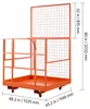 Plniaca platforma SucceBuy, rozmer 1225x1148 mm, pracovná Náhľad obrázku produktu 8