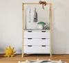 Kinderzimmer Kommode AMIRA mit Kleiderstange in Hausform - Produktbild-Vorschau 14