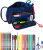 Safta Filling Pocket Spider-man Neon Federmäppchen Blau  Produktbild-Vorschau 4