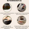 KitchenYeah© Herdabdeckplatte Blumen - Rosen - Rot , Produktbild-Vorschau 7