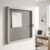 Schaukasten MCW-Q51, Memoboard Pinnwand mit Filzoberfläche, Produktbild-Vorschau 10