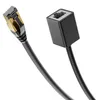 deleyCON 0,5m CAT8.1 RJ45 Verlängerung Patchkabel Produktbild-Vorschau 3