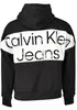Stylisches Herren Fleece-Sweatshirt mit Kapuze in Schwarz Produktbild-Vorschau 2
