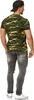 Mivaro Herren Camouflage T-Shirt Regular Fit Rundhals aus Produktbild-Vorschau 2
