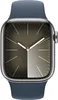A close-up studio shot of an Apple Watch. Produktbild-Vorschau