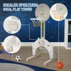 Joyz Kinder Basketballkorb Set 3in1 Basketballständer Produktbild-Vorschau 5
