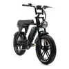 OUXI V8 Elektrisches Fatbike - Alarmanlage - 20 Zoll - 250W Produktbild-Vorschau 2