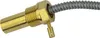 A close-up shot of a brass fitting with a flexible metal conduit attached. Anteprima dell’immagine prodotto