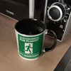 Glückwunsch zur Flucht du Verräterin Kaffeebecher Schwarz Produktbild-Vorschau 5