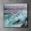 Coloray Uhr auf Leinwand 30x30 cm Wand Uhr Dekoration Produktbild-Vorschau 2