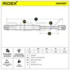 RIDEX 219G1057 Gasfeder Heckklappendämpfer für VW Caddy III Produktbild-Vorschau 5