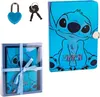 Journal intime Stitch bleu 16,5 x 21 x 3 cm Voir les images du produit 1