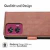 imoshion  Klapphülle Motorola Edge 50 Fusion - Braun Produktbild-Vorschau 3