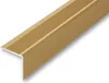 (18,76EUR/m) 53 x 53 x 900 mm Treppenwinkel goldfarben Produktbild-Vorschau 1