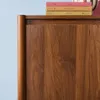 sweeek - Sideboard Holzdekor 2 Türen 80 cm - Nussbaumfarben Produktbild-Vorschau 8
