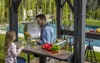 Keter Signature Grill-Pavillon – wetterfest, Holzoptik, Produktbild-Vorschau 3