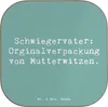 Mr. & Mrs. Panda Untersetzer Tasse Spruch Schwiegervater Produktbild-Vorschau 1