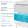 ELONEO Gel Topper, 140x200 cm, matrasbeschermer gemaakt van Productafbeelding-voorbeeld 2
