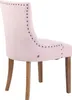 Chaise de salle à manger Aberdeen velours antique-clair Voir les images du produit 5
