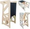 Lernturm 3in1, dreifach verstellbare Höhe, Montessori Produktbild-Vorschau 1
