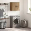 vidaXL Szafka ścienna Artisan dąb 60 x 31 x 60 cm materiał Podgląd zdjęcia produktu 3
