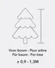 80 LED Trapez Kegel Warmweiß Netz für Weihnachtsbaum Timer Produktbild-Vorschau 7