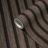 Vliestapete Streifentapete Braun Schwarz Streifenoptik Produktbild-Vorschau 1