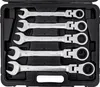 Ratschenschlüssel Set 13-teilig 8-32 mm Chrom-Vanadium mit Produktbild-Vorschau 4