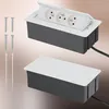 KOTARBAU® Multiprise escamotable 3x Aluminium Rallonge de Voir les images du produit 6