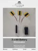 Batterie Adapter 3 x 3 AA Mignon Batterien 4,5V Wandler 4m Produktbild-Vorschau 7