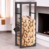DanDiBo Stojak na drewno opałowe wewnątrz metalowy ze Podgląd zdjęcia produktu 9