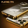 Hülle für Apple iPhone 13 Mini - Soft Plating Case - Silber Produktbild-Vorschau 3