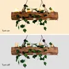 4xE14 Holz Retro Pendelleuchte Hängeleuchte  Industriestil Produktbild-Vorschau 6