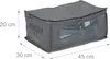 Borsa portaoggetti Relaxdays, set da 3, pieghevole, con Anteprima dell’immagine prodotto 4