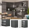 Eckhängeschrank Vicco Fame-Line Anthrazit-Gold Landhaus 57 Produktbild-Vorschau 2