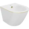 Mexen Lena bidet wiszący, biały/złoty linia - 35224805 Podgląd zdjęcia produktu 1