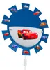 Nachtlicht, Kinderzimmer, blau, weiß, Cars Sticker, D 35cm Produktbild-Vorschau 1