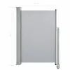 vidaXL Tenda laterale estensibile 120x300 cm Grigio Anteprima dell’immagine prodotto 16