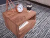FineBuy Nachttisch Akazie Massivholz Schublade & Ablagefach Produktbild-Vorschau 5
