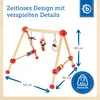 Bieco Spieltrapez | Spielbogen Baby Holz mit Figuren & Produktbild-Vorschau 4
