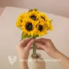 G.blümt Künstliche Sonnenblumen Blumenstrauß wie echt, Produktbild-Vorschau 5