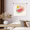 MuchoWow® Wandteppich Wandbehang Wassermelone - Obst - Produktbild-Vorschau 2