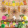 Hawaii Party Deko Set 16-teilig - Tropische Sommer Beach Produktbild-Vorschau 4