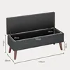 BEALIFE čalouněná lavice s úložným prostorem 110 x 39 x 45 Náhled obrázku produktu 3