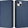 Litchi Leder Handyhülle für iPhone 14 Plus Wallet Produktbild-Vorschau 2