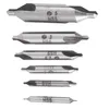 6ks 1/1,5/2/2,5/3/5mm 60 stupňů HSS středicích vrtáků Sada Náhled obrázku produktu 5